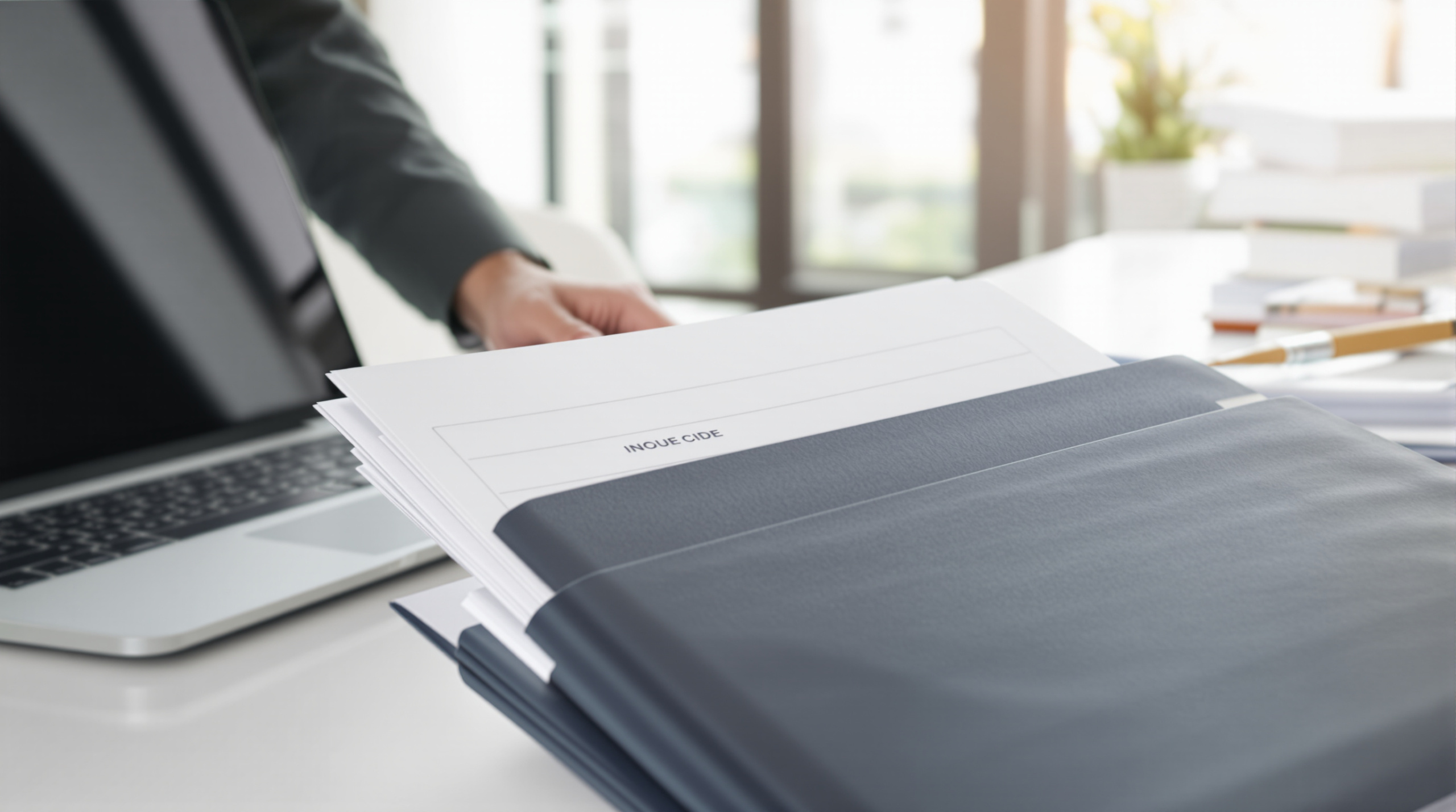 Finance professional reviewing overdue invoices and accounts receivable workflow for Commercial Debt Collection for Australian Businesses